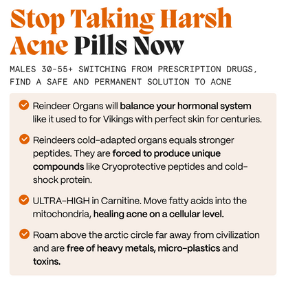 Complete Gut Repair & Hormonal Balance System for Male Acne